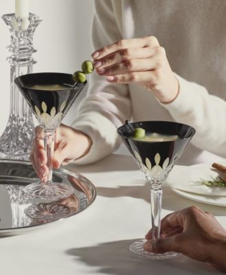 Lismore Black Votive 3.7"