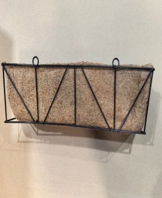 Puleo 24" Pre-Lit Artificial White Poinsettia Window Box D&eacute;cor