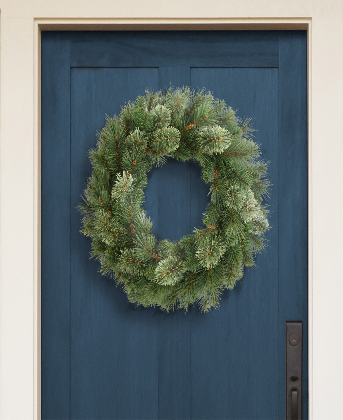 Puleo 24" Artificial Teton Pine Christmas Wreath In Green