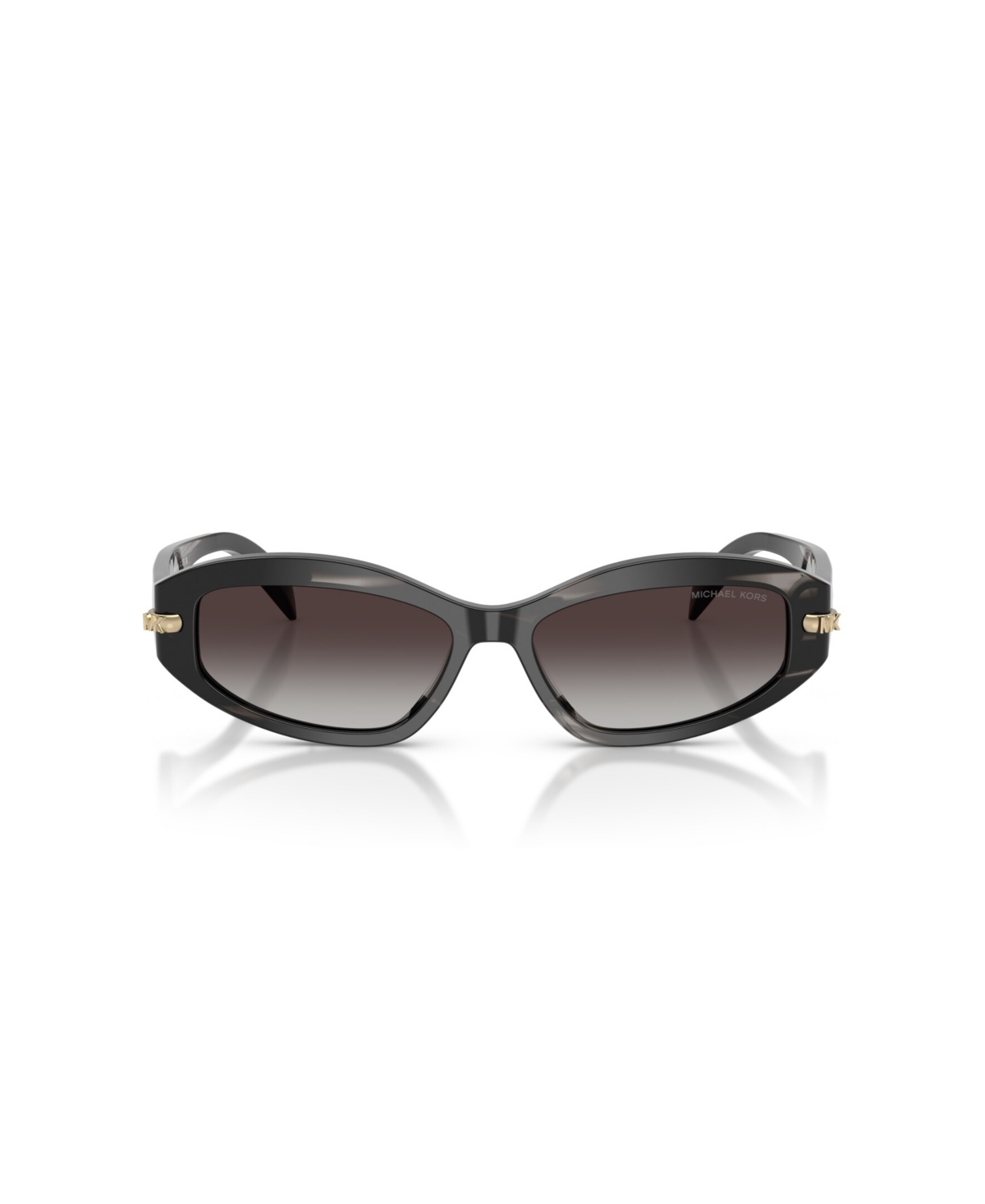 Michael Kors Geometric-frame Sunglasses In Black