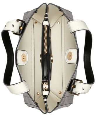 Lowen Signature Triple Compartment Adjustable Crossbody Bag