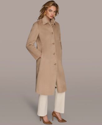 Women's Button Front Maxi Coat