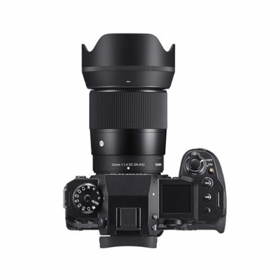 23mm f/1.4 DC DN Contemporary Lens for Fujifilm X, Black, Bundle with 52mm Filter Kit, Neoprene Lens Pouch, Lens Pen Lens Cleaner, Cleaning Kit,