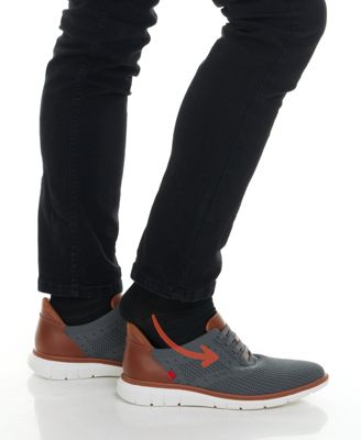 Charles Ave Mens Hands-Free Slip On Technology Lightweight Mesh Oxfords