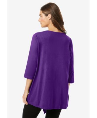 Plus Size 7-Day Layered 2-In-1 Tunic