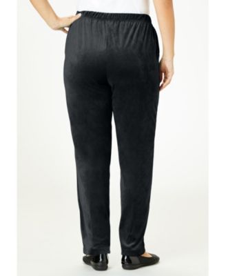 Plus Size Velour SweatPants