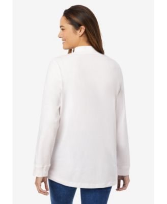 Plus Size Perfect Mockneck Tunic