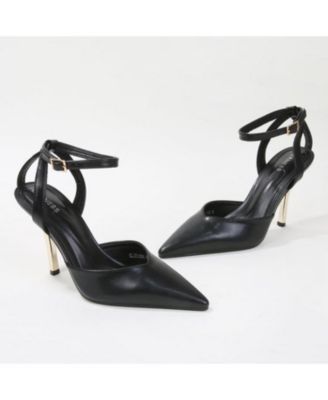 Clarissa Pumps with Metallic Heel