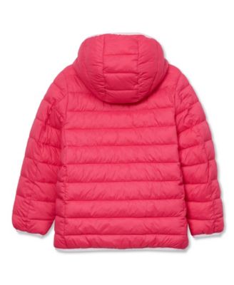 Girls FeatherFree Reversible Hooded Jacket