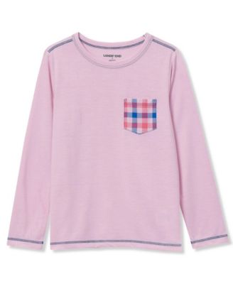 Big Girls Soft Jersey Pocket Sleep Top