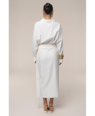 Women's Skyline Wrap Midi Dress