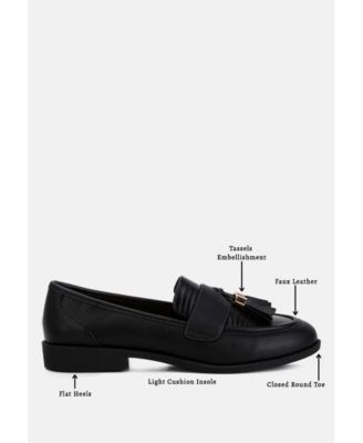 Alibi Tassels Detail Loafers Women