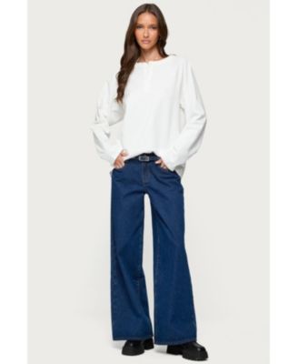 Women's Cyrus Henley Oversized Top