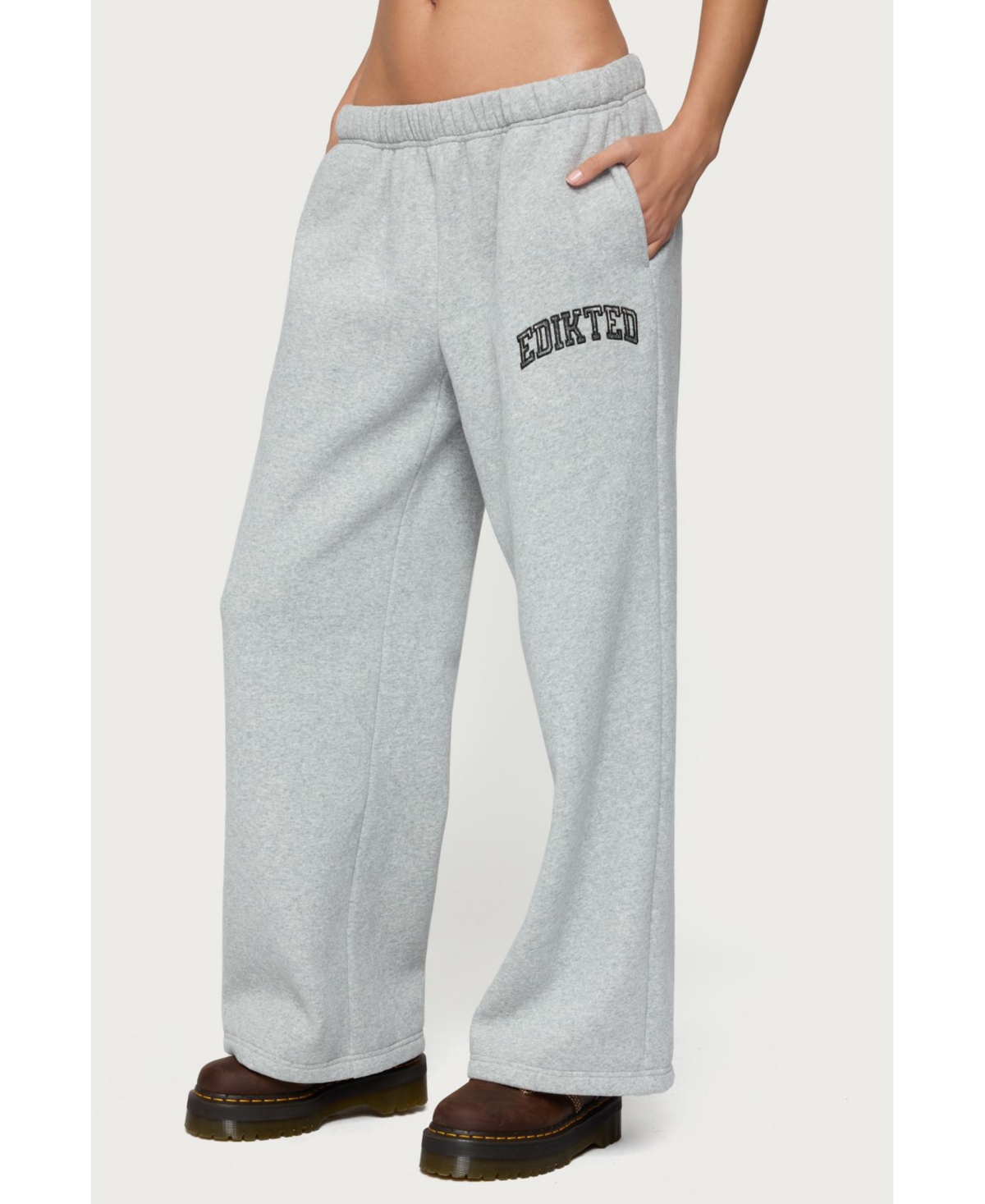 Edikted Women's Camo Crush Sweatpants