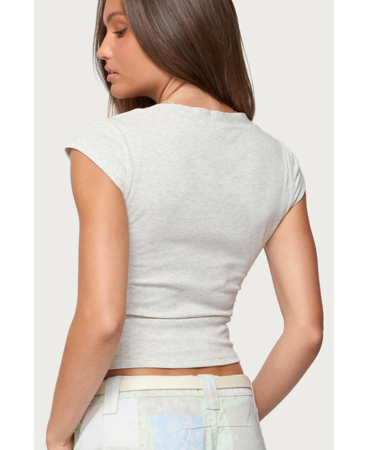 Edikted Womens Alza Button Up Top