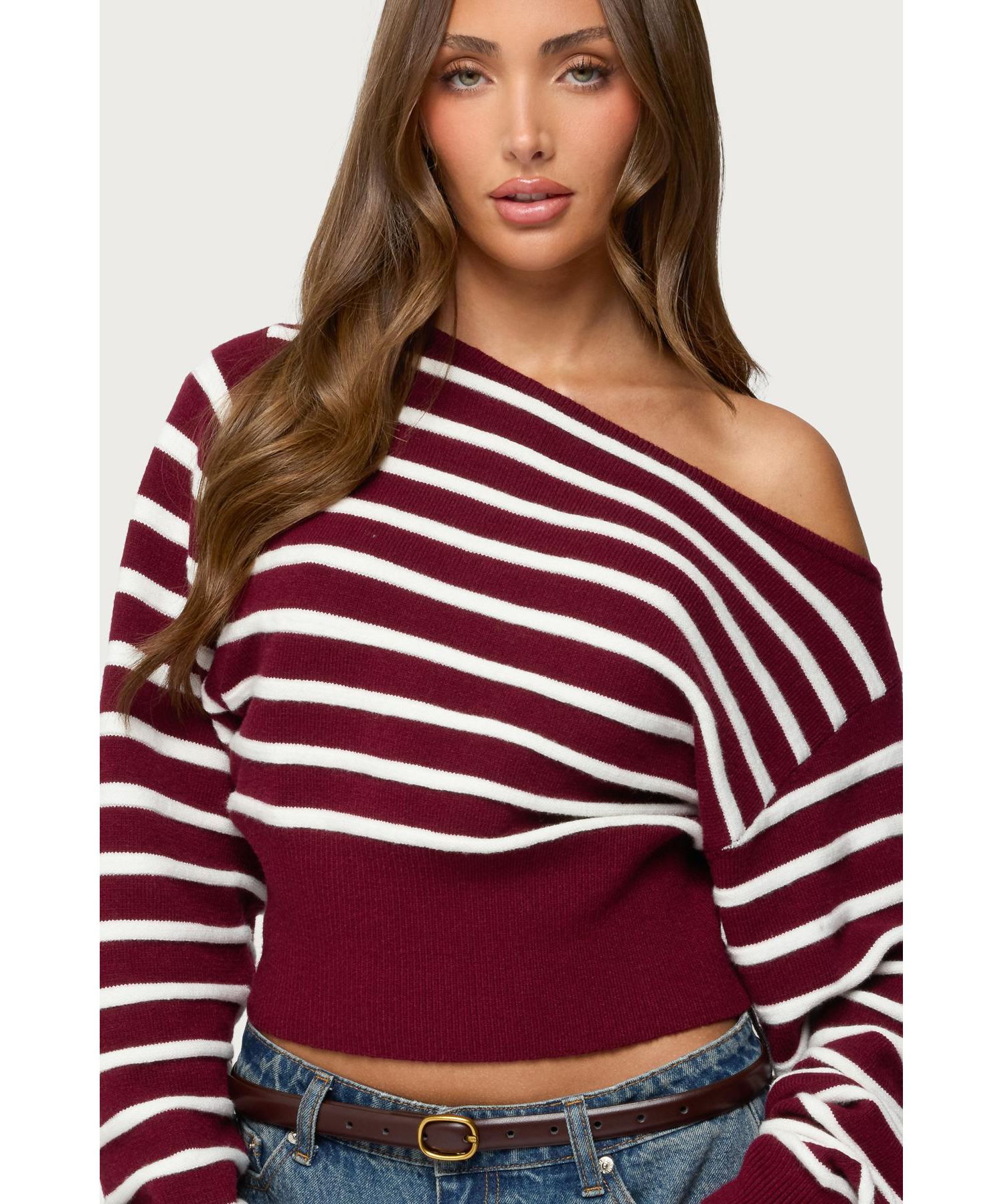 Women's Mika Off Shoulder Oversized Sweater