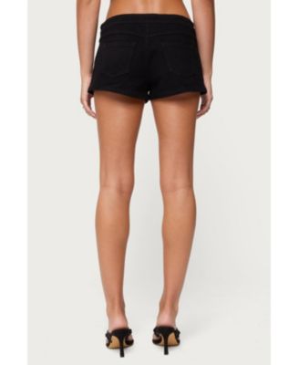 Women's Charm & Grommet Denim Shorts