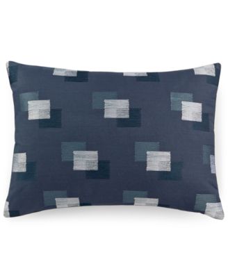 Hotel Collection - Colonnade Blue 16" x 20" Decorative Pillow