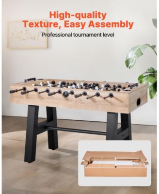 Foosball Soccer Game Table Standard Size for Indoor Home or Game Room