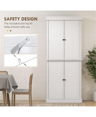 Durable Multi-Purpose Kitchen Storage Cabinet for Appliances Utensils and Pantry Items