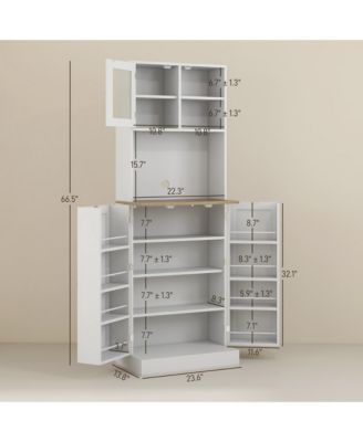 Space-Saving Durable Kitchen Storage Cabinet Designed for Small Kitchen Efficiency