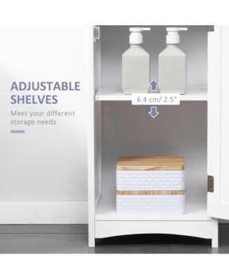 Space Saving Bathroom Storage Cabinet with Strong Design for Towels and Essentials