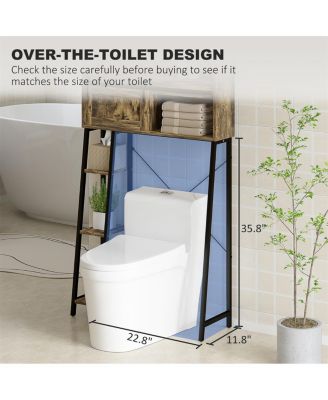 Over the Toilet Storage Cabinet with Shelves