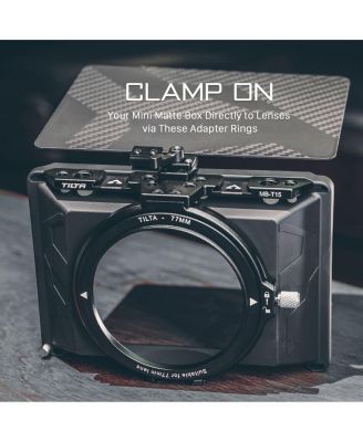 85mm Adapter Ring for Mini Clamp-on Matte Box, Black