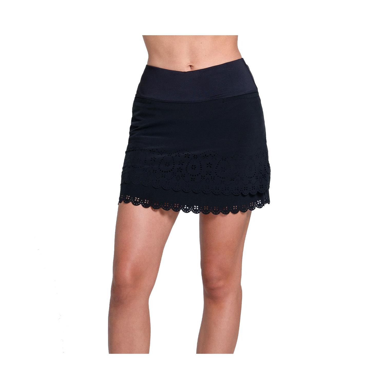 Women's Laser Bloom Tier 17.5 Inch Golf Skort