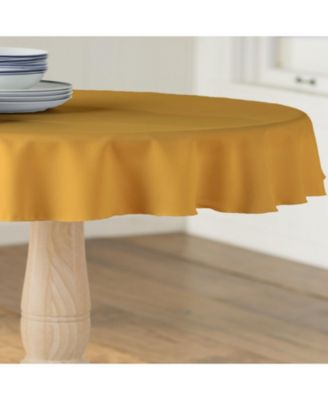 Elegant Round Tablecloth for Dining - Durable, Spill-Proof Fabric, Perfect for Any Occasion