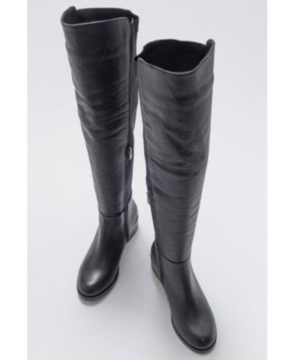 Cassie Leather Knee High Boot (Women)