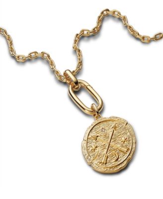 Crossing Arrows Oversized Medallion Charms