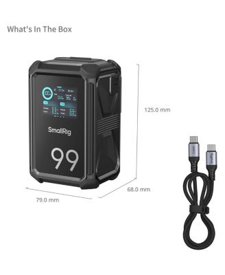 X99 99Wh 14.54V 6800mAh X-Touch Smart Triple-Proof Li-Ion V-Mount Battery