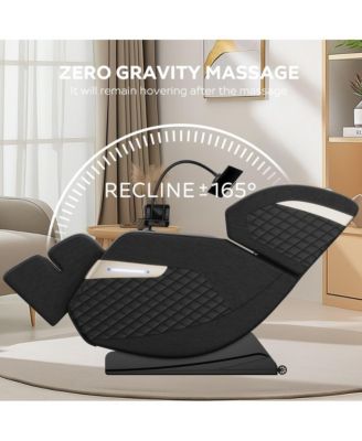 Zero Gravity Massage Chair with Heat, Foot Roller & Air Compression, Full Body Recliner with Bluetooth-Maison Boucle