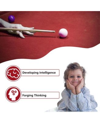 48'' Mini Table Top Pool Table Game Billiard Set Cues Balls Gift Indoor Sports