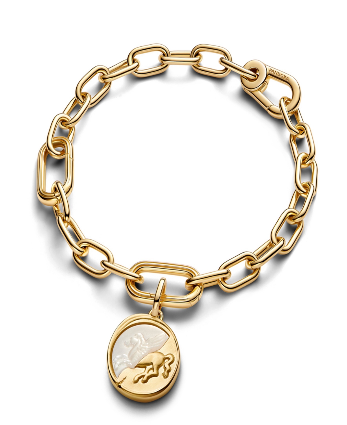 Pandora Two Tone Pegasus Medallion Charms