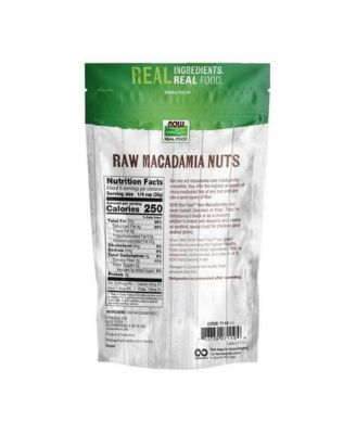 Raw Macadamia nuts ,8 Oz