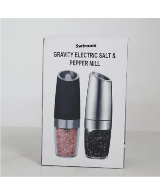 Salt and Pepper Grinder Set Automatic Battery Operated 2 Pcs