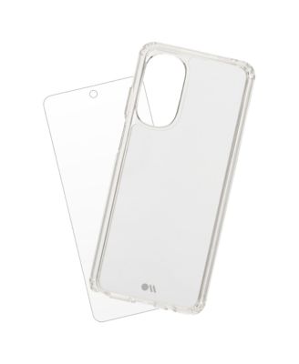 Protection Pack Tough Case and Glass Screen Protector for Motorola Moto G Stylus 5G (2022) / Moto G Stylus (2022)