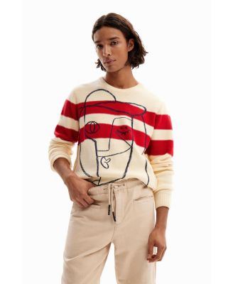 Men's Trousers with floral details