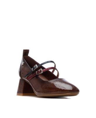 Women's Block Heel Pointy Toe Pumps By XTI