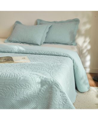 100% Cotton Oversized Bedspread Quilt Set - King