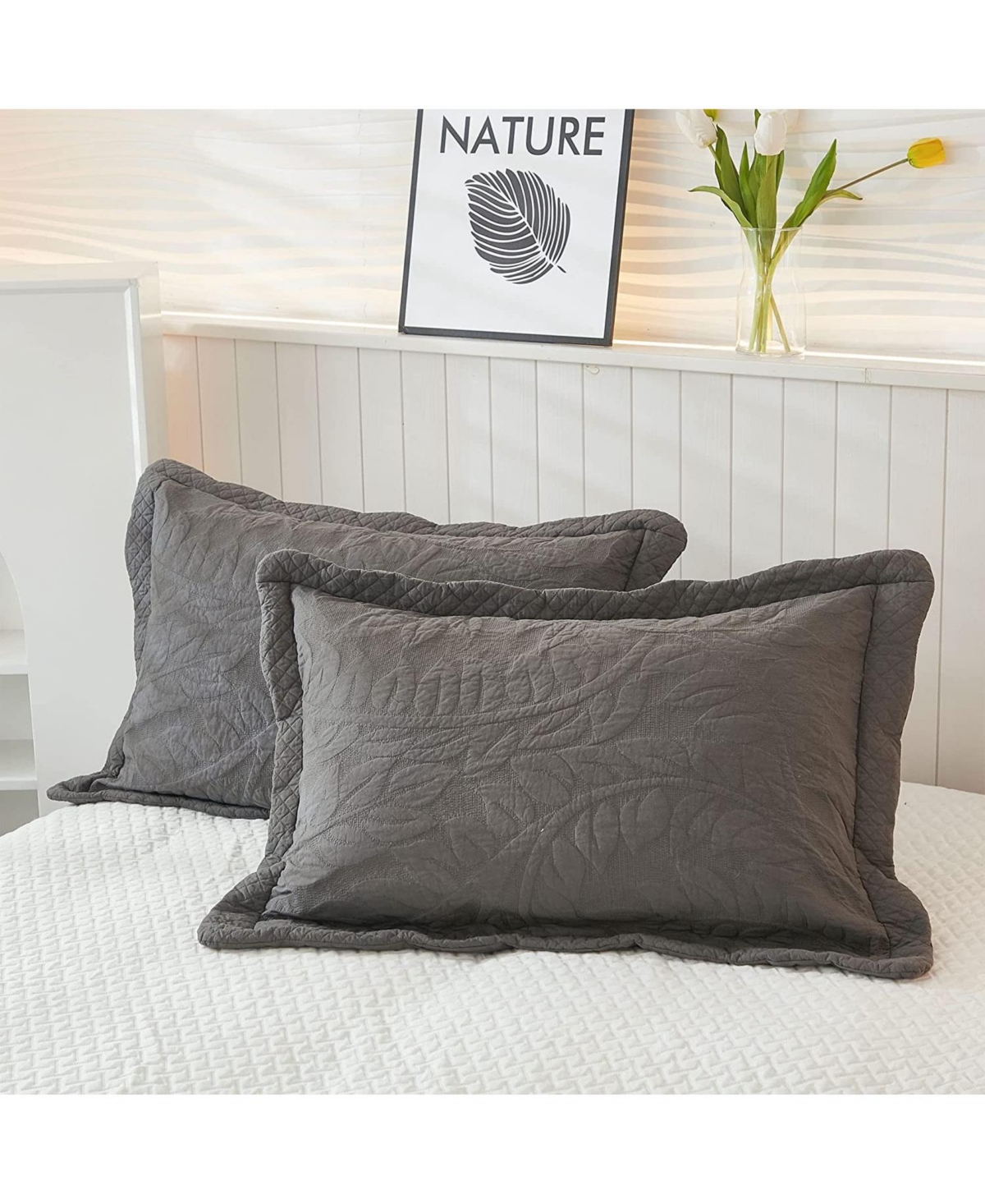 MarCielo 100% Cotton Oversized Bedspread Quilt Set