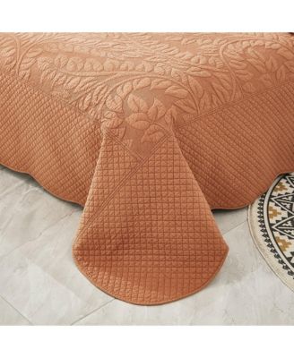 100% Cotton Oversized Bedspread Quilt Set - Queen