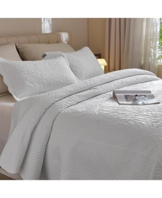 100% Cotton Oversized Bedspread Quilt Set - King