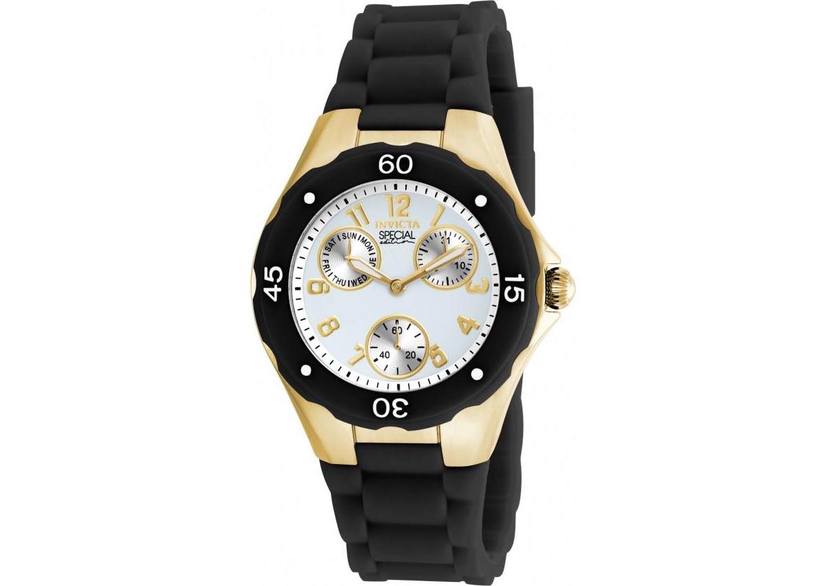 Invicta Women's Angel Quartz Chronograph White Dial Watch
