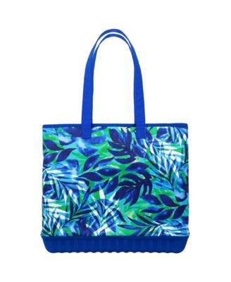 Patch Water-Repellant Tote Bag with Pouch