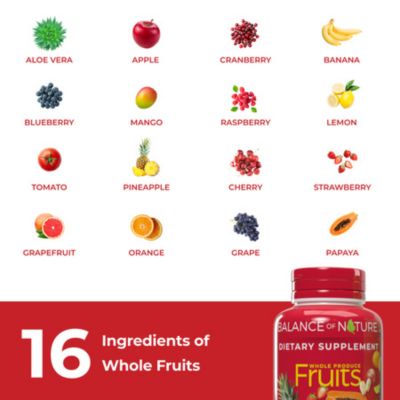 Whole Fruits Supplement with Superfood Fruits