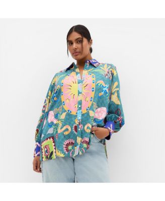 Plus Size Mystic Placement Shirt