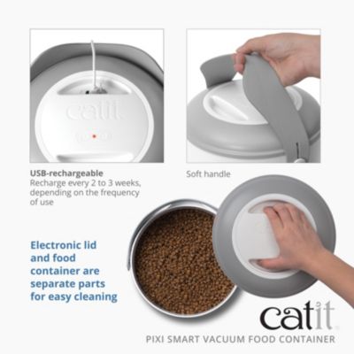 Pixi Smart Cat Food Vacuum Container